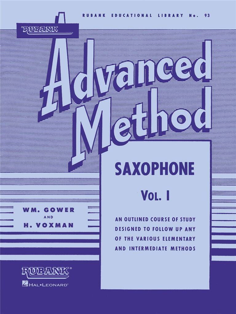 Rubank Advanced Method - Saxophone Vol. 1 fra Hal Leonard | Lynrask ...