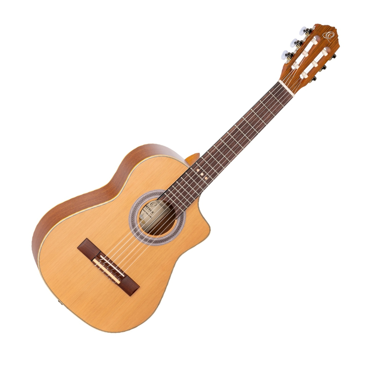 Ortega RQ39 Requinto Klassisk Gitar Solid Cedar Top fra Ortega ...